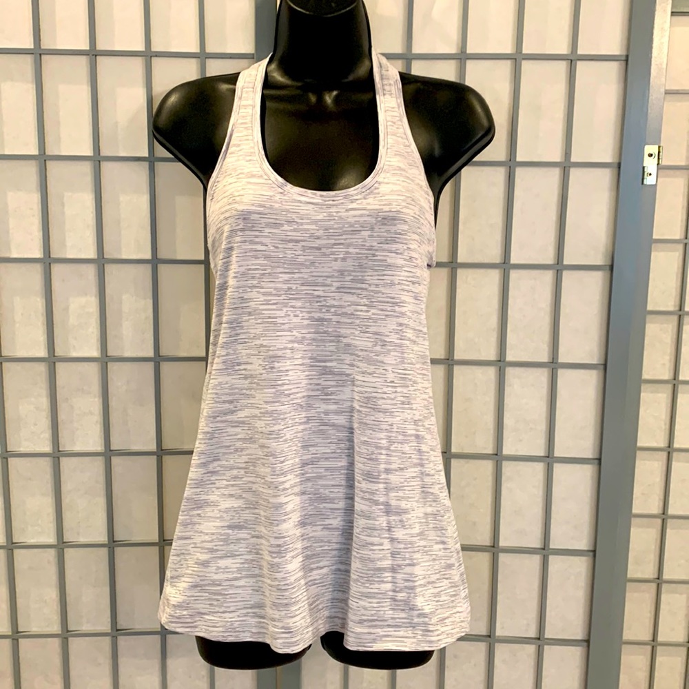 Lululemon gray and white tank. Great condition